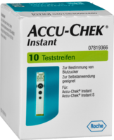 ACCU-CHEK Instant Teststreifen - 1X10Stk