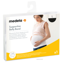 MEDELA Bauchband Gr.L schwarz - 1Stk