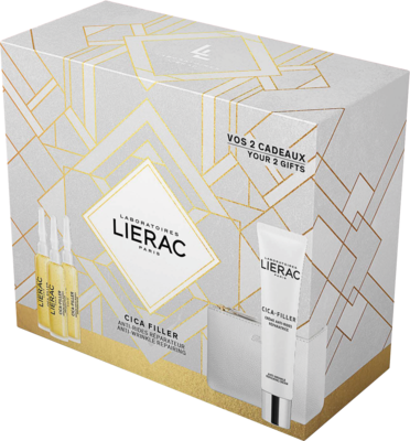 LIERAC CICA-FILLER x-mas Set Serum+Gel-Creme - 1Packungen
