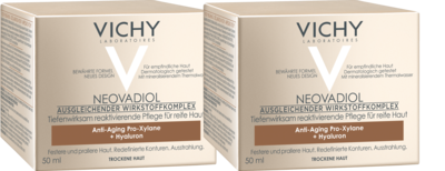 VICHY NEOVADIOL AWK Creme trockene Haut Doppelpack - 2X50ml - Anti-Aging
