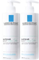 ROCHE-POSAY Lipikar Lait Urea 5+ Lotion Doppelpack - 2X400ml