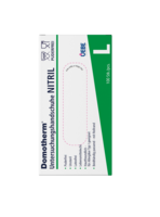 DOMOTHERM Unt.Handschuhe Nitril unste.pf L blau - 100Stk