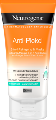 NEUTROGENA Anti-Pickel 2in1 Reinigung & Maske - 150ml - Kosmetik & Körperpflege