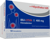 IBU-LYSIN ABCnow 400 mg Filmtabletten /Noweda DAH - 50Stk