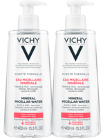 VICHY PURETE Thermale Mineral Mizellen-Flu.sens.DP - 2X400ml