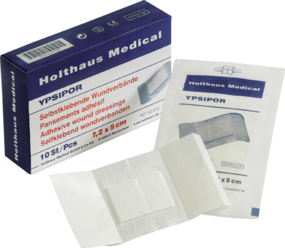 WUNDVERBAND steril YPSIPOR 8x10 cm - 10Stk