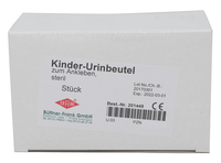 KLEBE-URINBEUTEL für Kinder steril - 100Stk