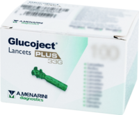 GLUCOJECT Lancets PLUS 33 G - 100Stk