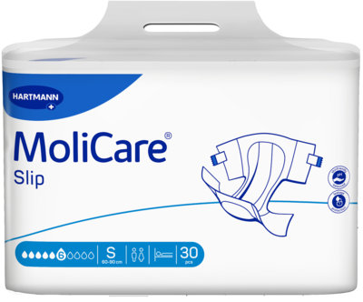 MOLICARE Slip 6 Tropfen Gr.S - 30Stk