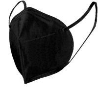 DOMOTHERM Mundschutz FFP2-Masken schwarz - 1Stk