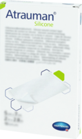 ATRAUMAN Silicone steril 5x7 cm Kompressen - 10Stk