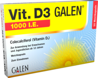 VIT. D3 GALEN 1000 I.E. Weichkapseln - 50Stk