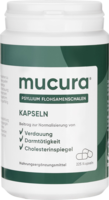 MUCURA Flohsamenschalen Kapseln - 225Stk - Entgiften-Entschlacken-Entsäuern