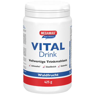 MEGAMAX Vital Drink Waldfrucht Pulver - 425g