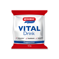 MEGAMAX Vital Drink Cappuccino Pulver - 42g