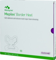 MEPILEX Border Heel Fersenverb.haft.22x23 cm ster. - 10Stk