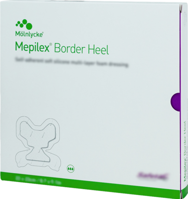 MEPILEX Border Heel Fersenverb.haft.22x23 cm ster. - 10Stk