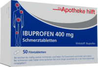 IBUPROFEN 400 mg Die Apotheke hilft Filmtabletten