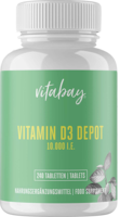 VITAMIN D3 DEPOT 10.000 I.E. Cholecalcif.veg.Tabl. - 240Stk