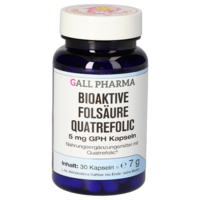 BIOAKTIVE Folsäure Quatrefolic 5 mg GPH Kapseln - 30Stk