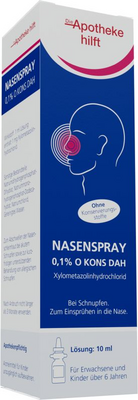 NASENSPRAY 0,1% O KONS DAH Lösung - 10ml