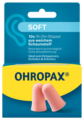 OHROPAX soft Schaumstoff In-Ohr Stöpsel - 10Stk