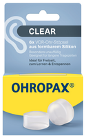OHROPAX Clear Silikon Vor-Ohr Stöpsel - 6Stk