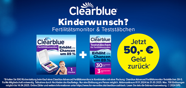 Clearblue Aktion