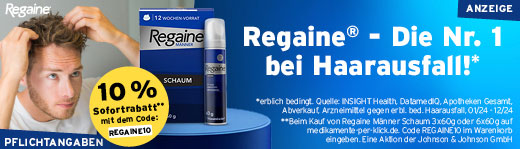 Regaine Aktion