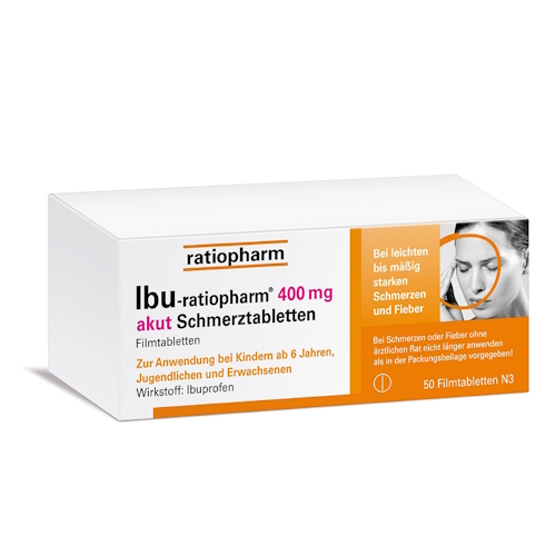 Ibu-ratiopharm 400 mg akut