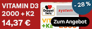 Doppelherz Vitamin D3 K2 2000