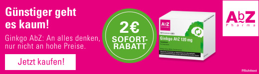 Ginkgo ABZ Aktion