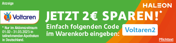 Voltaren Aktion