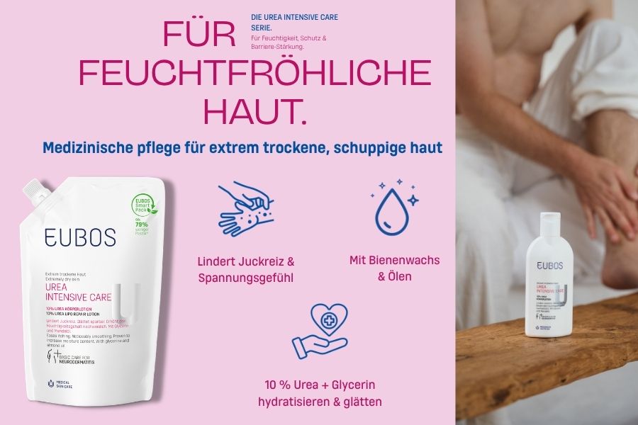 Für feuchtfröhliche Haut. Die Urea Intensive Care Serie.
