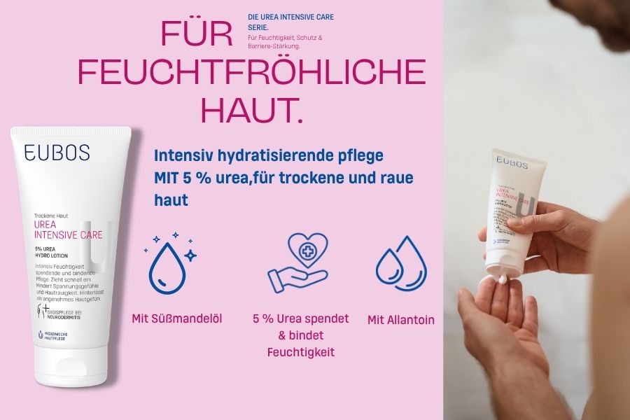 Für feuchtfröhliche Haut. Die Urea Intensive Care Serie.