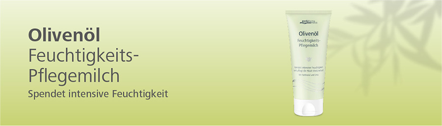 Olivenöl Feuchtigkeits-Pflegemilch - spendet intensive Feuchtigkeit