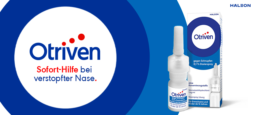 Otriven. Sofort-Hilfe bei verstopfter Nase