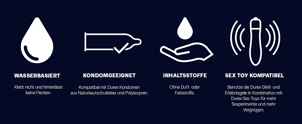 Stimulationsgel für die Frau für intensivere Orgasmen Durex Intense  Orgasmic 2x 10ml : : Drogerie & Körperpflege