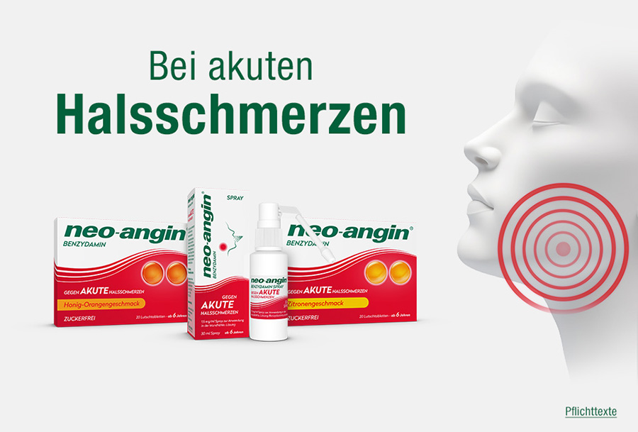 Bei akuten Halsschmerzen
