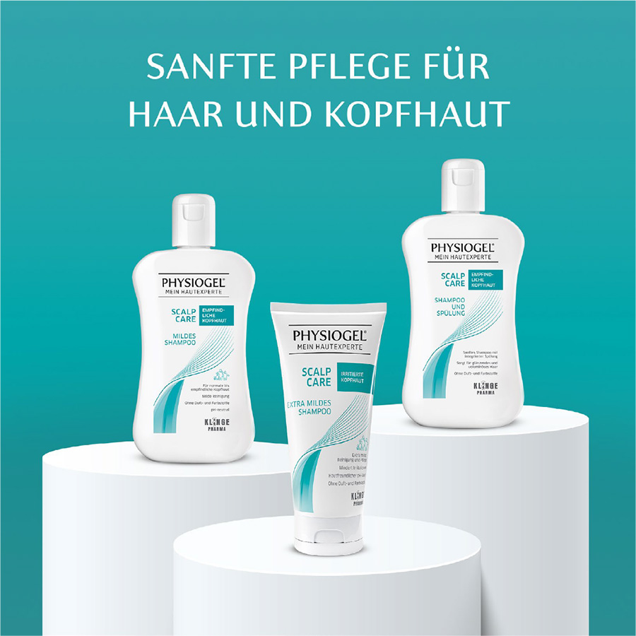 Sanfte Pflege für Haar und Kopfhaut