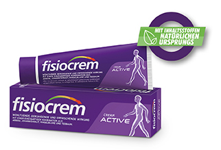 fisiocrem Cream Active für den täglichen Gebrauch. 
