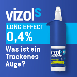 Vizol S augentropfen gegen trockene augen