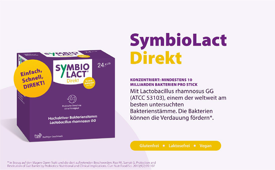 SymbioLact Direkt - Einfach, schnell, direkt