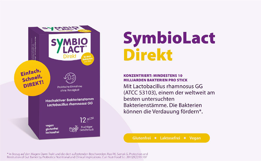 SymbioLact Direkt - Einfach, schnell, direkt
