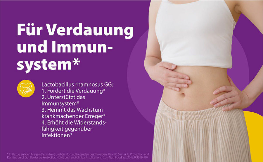 Für Verdauung und Immunsystem
