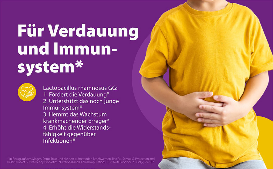 Für Verdauung und Immunsystem