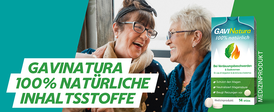 Gavinatura 100 Prozent natürliche Inhaltsstoffe