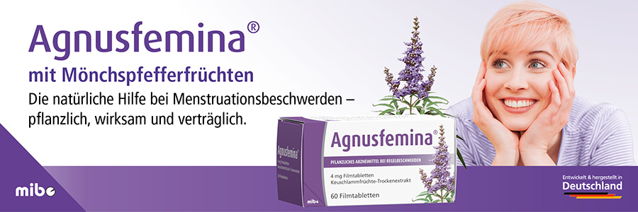 Agnusfemina mit Mönchspfefferfrüchten hilft bei PMS.