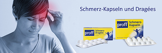 Schmerz-Kapseln und Dragees