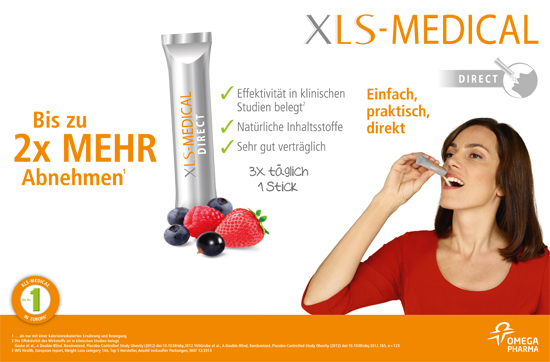 Themenshop Abnehmen XLS Medical Fettbinder Sticks ohne Wasser